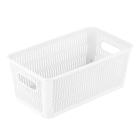 Simplify Slide 2 Stack It Small Storage Tote Baskets, 2ct.